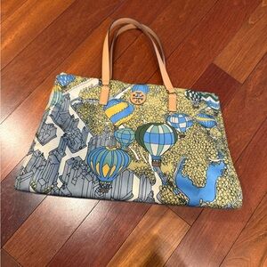 Tory Burch Ella tote hot air balloons